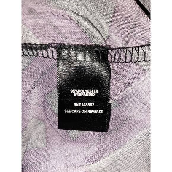 Torrid Purple Plaid Studio Faux Wrap Dress Plus Size 5X Knit Stretch - Picture 10 of 11